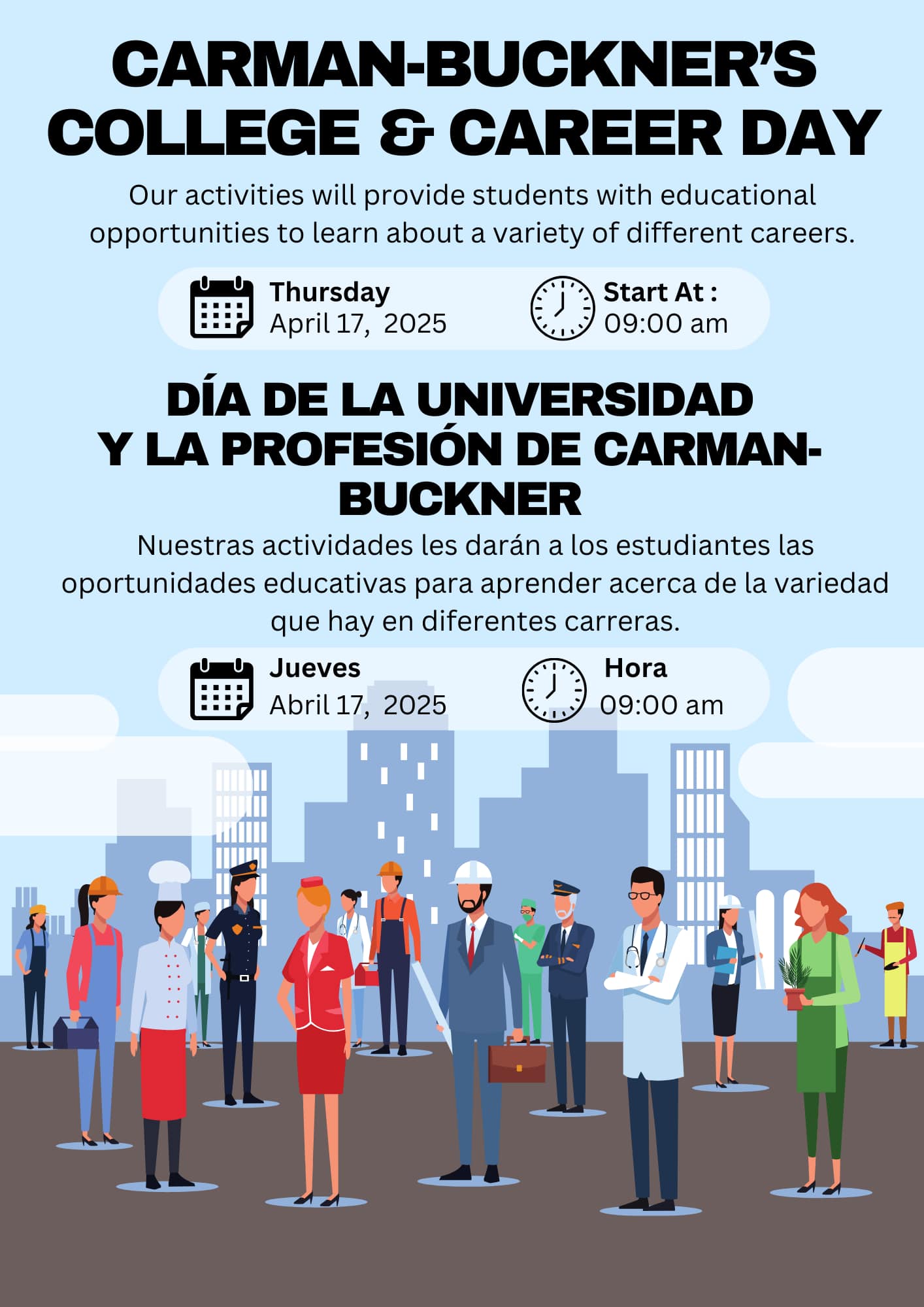 College and Career Day Flyer